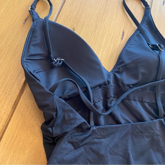 Seafolly Women’s Black One Piece Swimsuit New size 6 - Picture 6 of 12